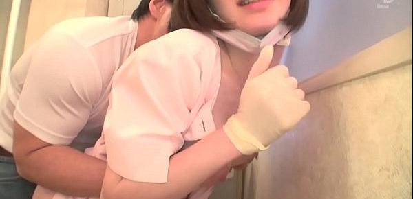  JAV star Eimi Fukada real Japanese dentist office risky sex
